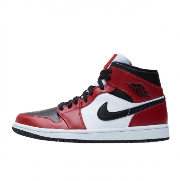 Jordan 1 Mid Chicago Toe 554724-069