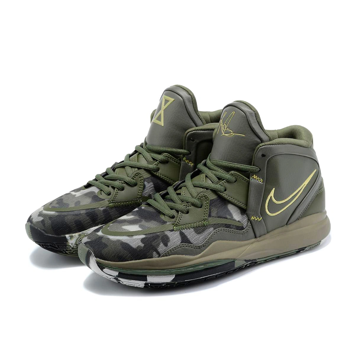 Nike Kyrie 8 Infinity Camo Olive buy with delivery on Sneakers .ua