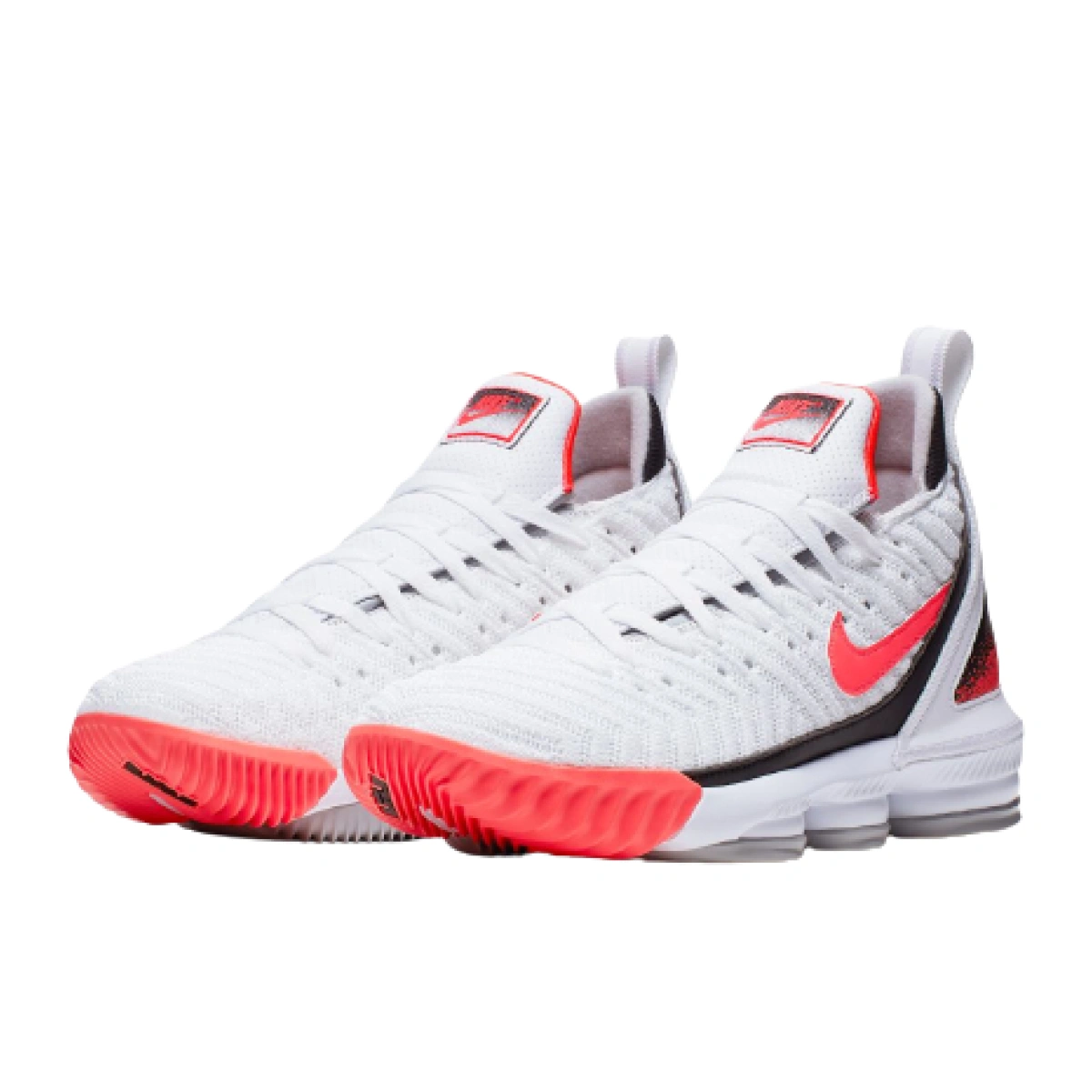 Lebron 16 white orange new arrivals