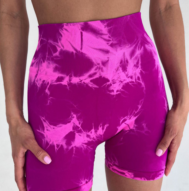 Спортивні Шорти Фіолетово Рожеві з Push-Up Ефектом