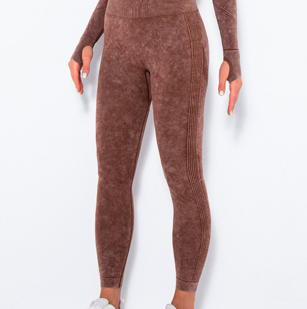 Легінси Коричневі з Push-Up Ефектом