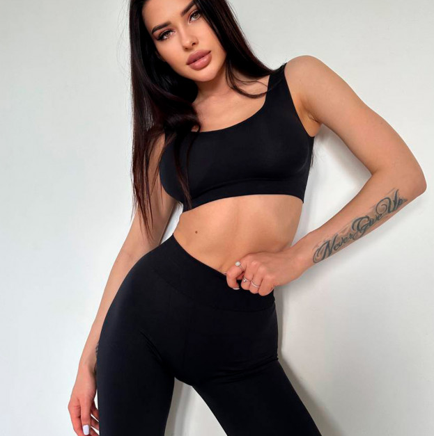 Топ Спортивний Чорний