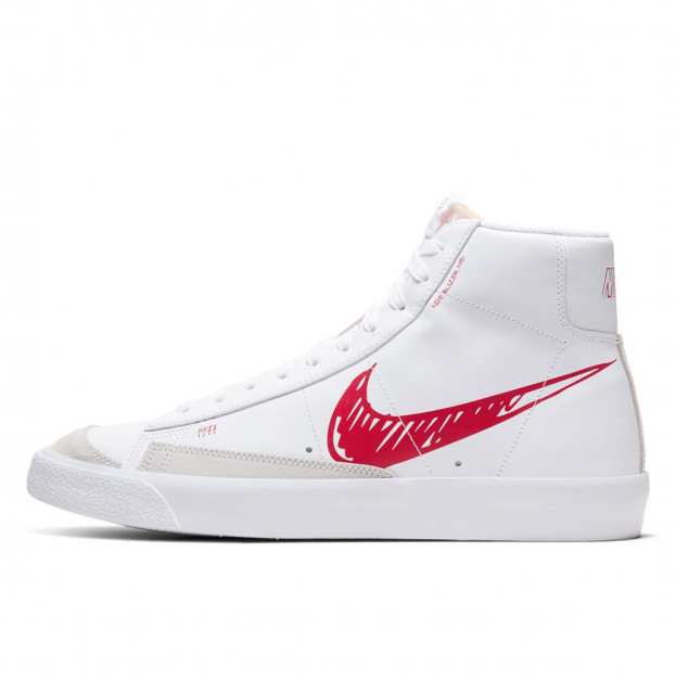 Nike Blazer Mid '77 Vintage Red Sketch CW7580-100