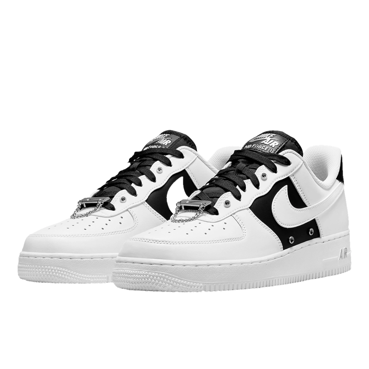 Nike air force 1 silver logo shop