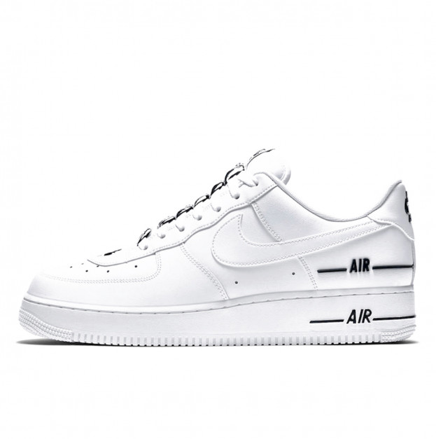 Nike Air Force 1 Low Double Air Low White Black CJ1379-100
