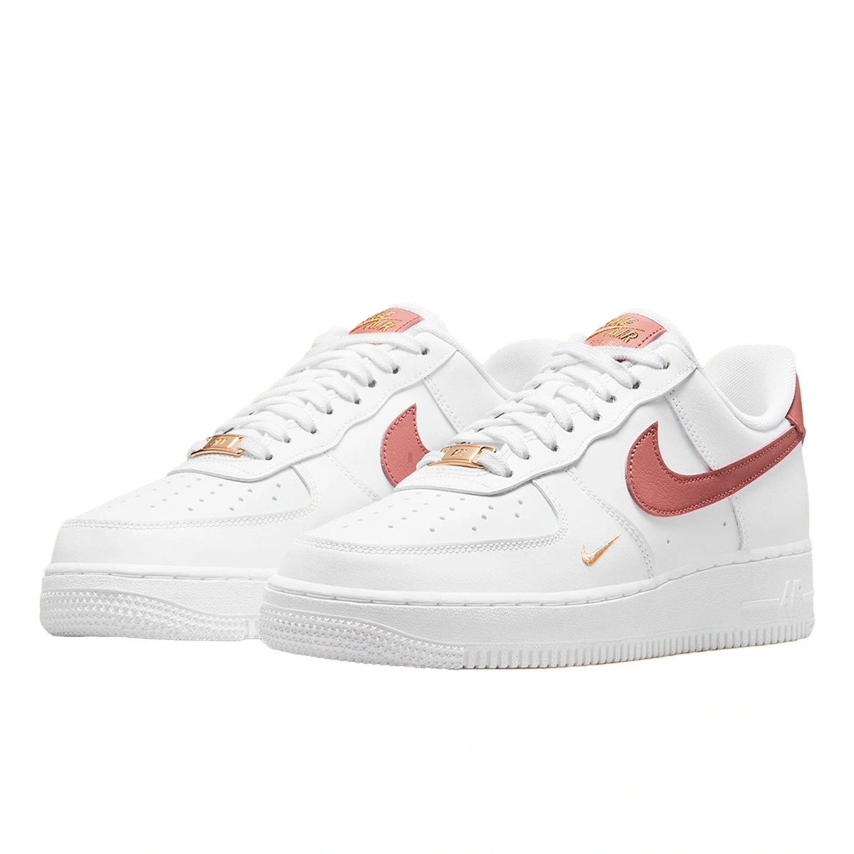 Nike air force 1 pink logo deals