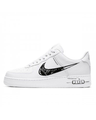 Nike Air Force 1 Low Sketch White Black CW7581-101