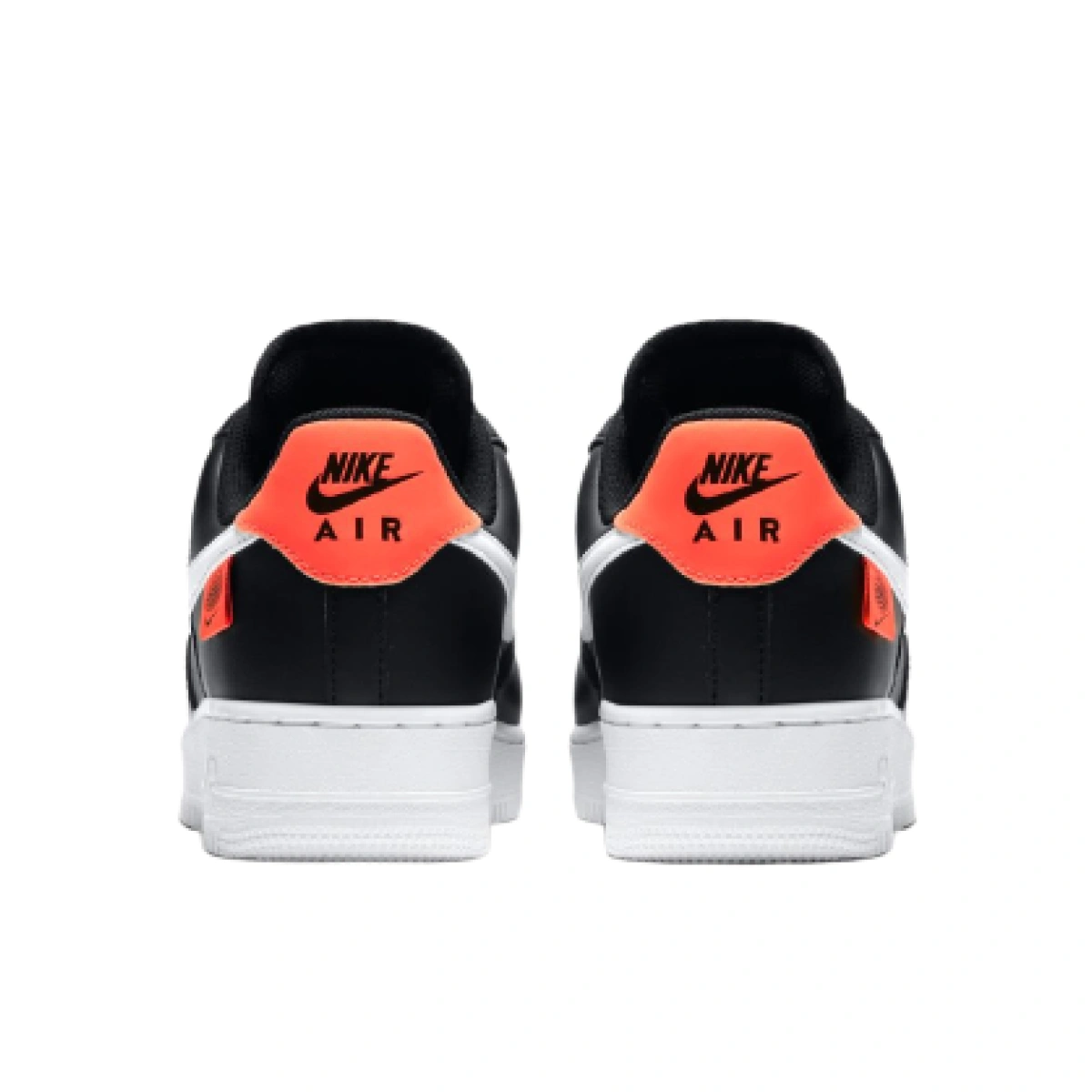 Nike air force 1 low black red white on sale