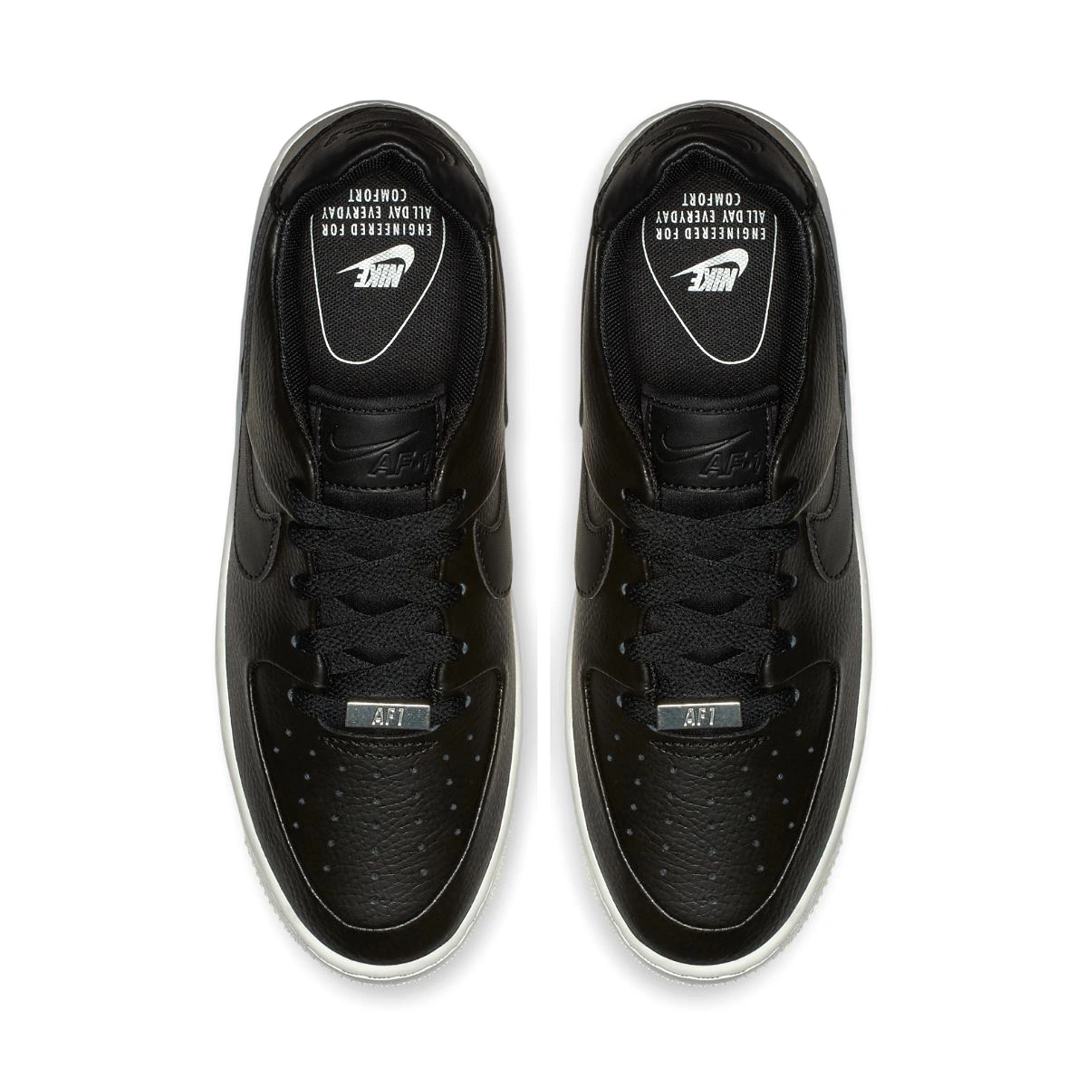 Nike black air force 1 sage shop