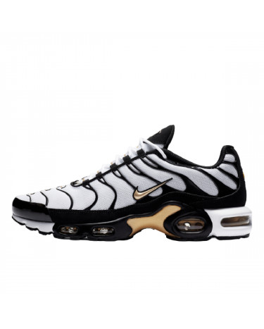 Nike Air Max Plus White Black Metallic Gold CZ9188-001
