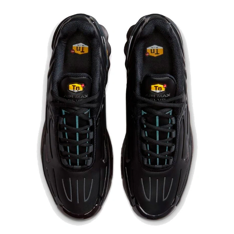 Nike tn leather black deals