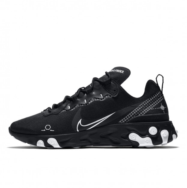 Nike React Element 55 Reverse Schematic CU3009-001