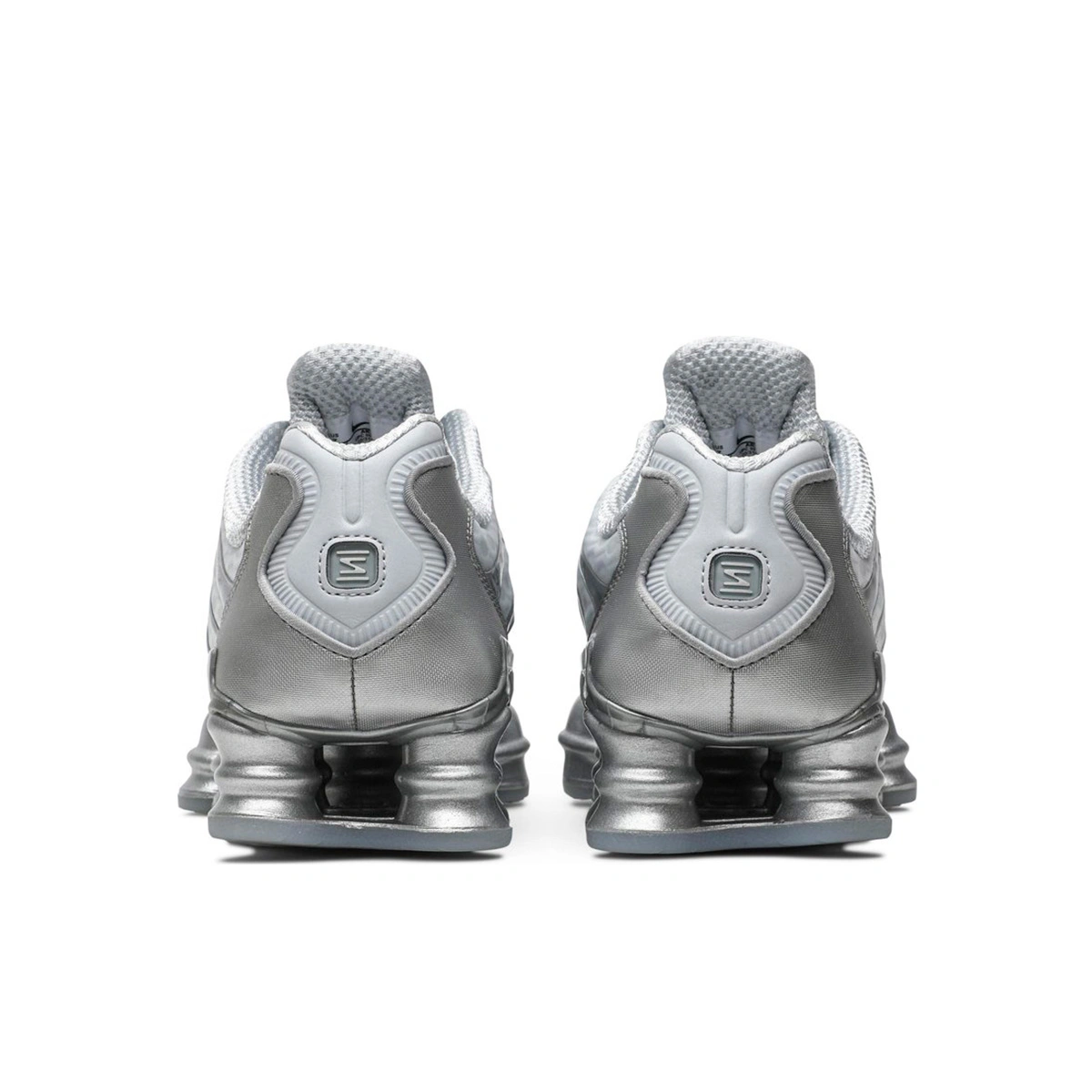 Gray nike shox top