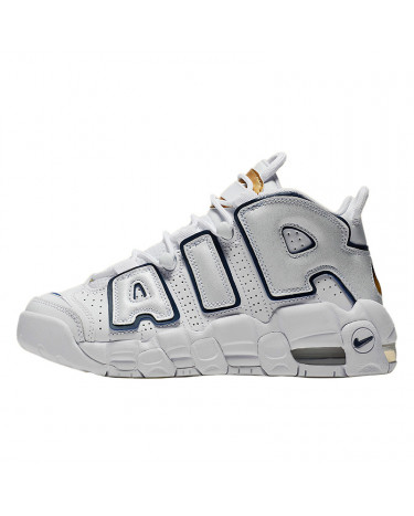 Nike Air More Uptempo White Midnight Navy 415082-109