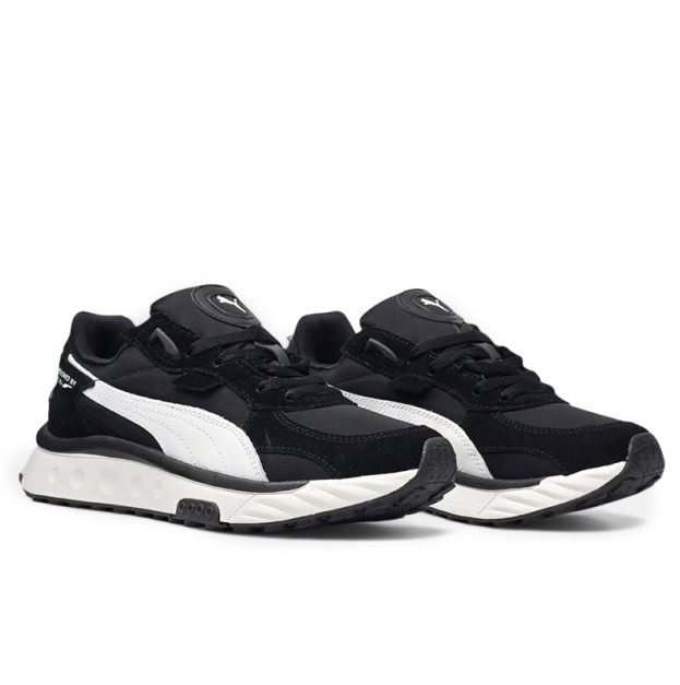 Puma Wild Rider Black White