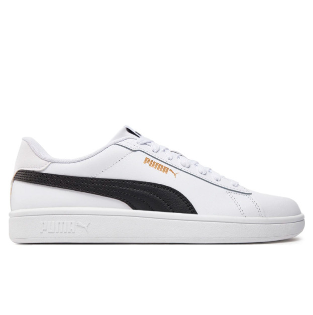 Puma Smash 3.0 White Black Gold 390987-11