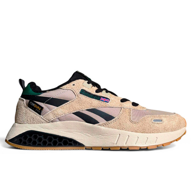 Reebok Classic Leather Hexalite Cordura Beige Black Green