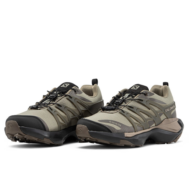 Salomon XT PU.RE Advanced Gore-Tex Khaki Black Termo