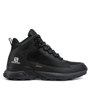 Salomon Cross Hike Gore-Tex Black White З ХУТРОМ