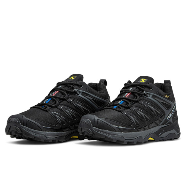 Salomon Speed Cross Pro Black Grey 2 С МЕХОМ
