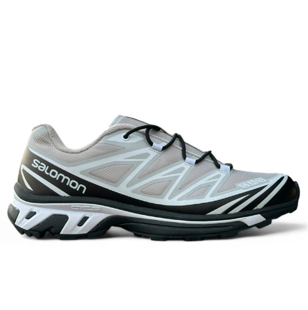 Salomon XT-6 Gore-Tex Grey White Black С ФЛИСОМ