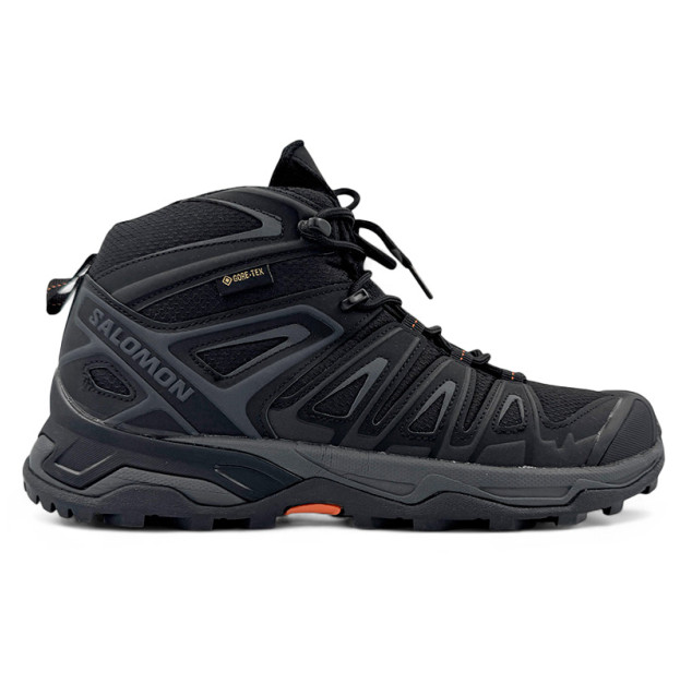 Salomon Speed Cross Pro Gore-Tex Black Grey С МЕХОМ