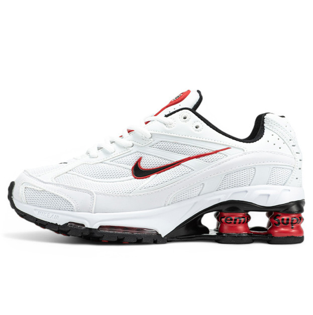 Nike Shox x Supreme Ride 2 White Red Black