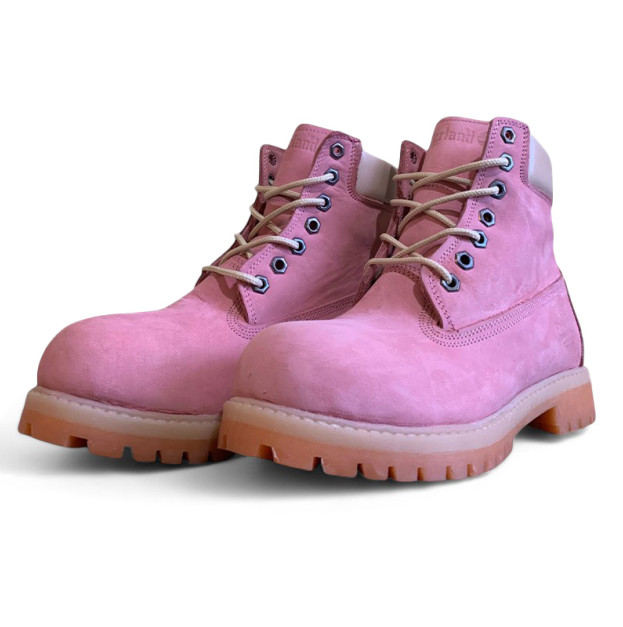 Timberland Classic 6-Inch Boot Pink З ХУТРОМ