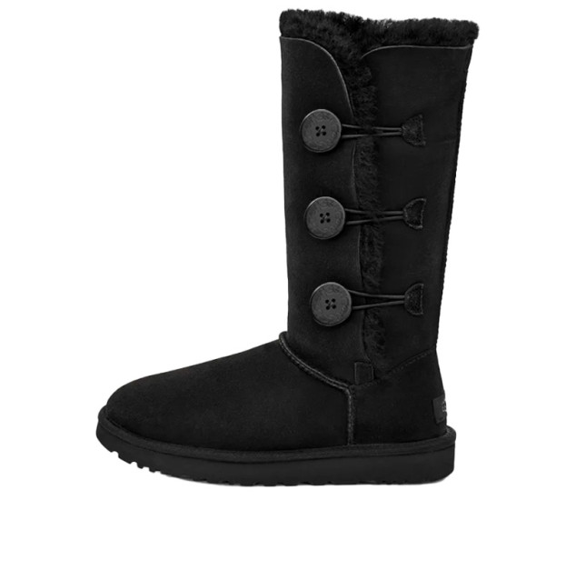 UGG Classic Bailey Button Triplet II Boot Black 1016229