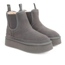 UGG Neumel Boot Platform Chelsea Grey Beige