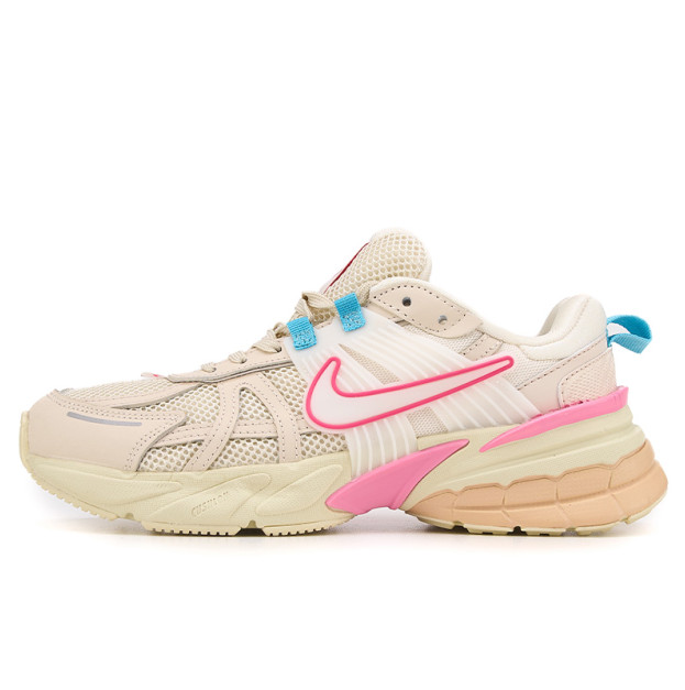 Nike V2K Runtekk Beige Pink Blue