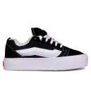 Vans Knu Skool Platform Black White С МЕХОМ