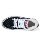 Vans Old Skool High Black White З ХУТРОМ