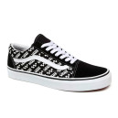 Vans Old Skool Logo Vans Black White