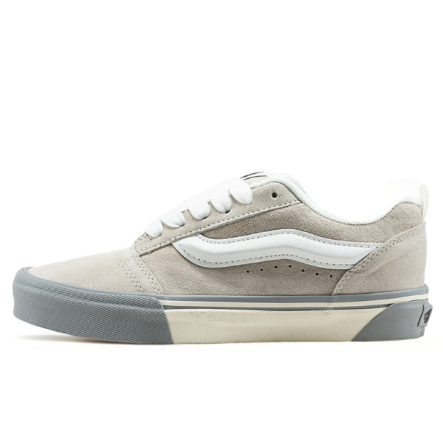 Vans Knu Skool Shoes Grey White