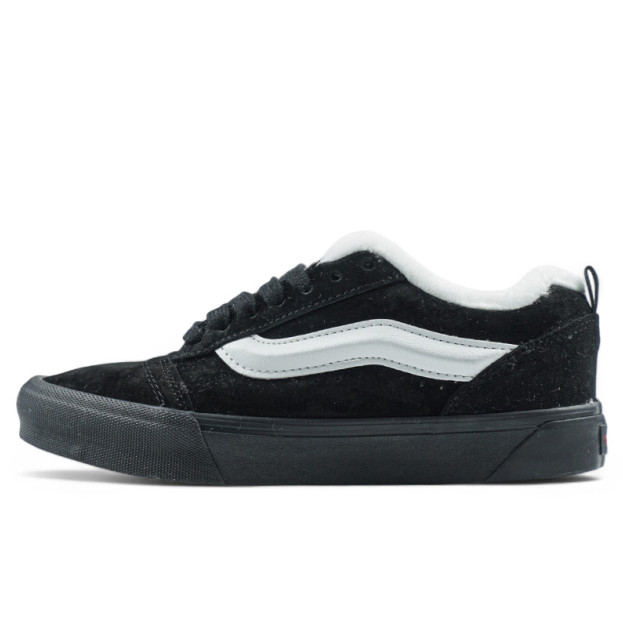 Vans Knu Skool Shoes Winter Black White З ХУТРОМ