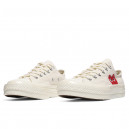 Converse x Comme Des Garcons Play Chuck 70 Low White 150207C