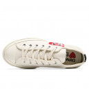 Converse x Comme Des Garcons Play Chuck 70 Low White 150207C
