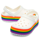 Crocs Crocband Platform Rainbow