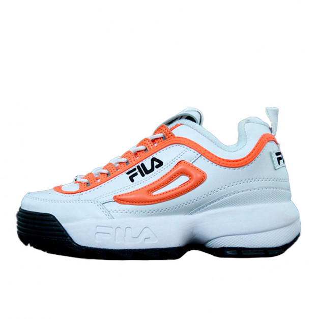 Fila Disruptor 2  White Orange Grey