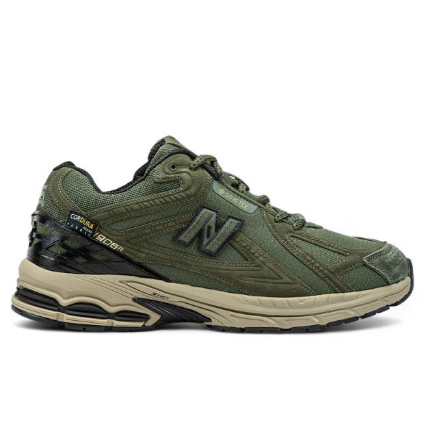 New Balance 1906R Gore-Tex Khaki Black Winter С МЕХОМ