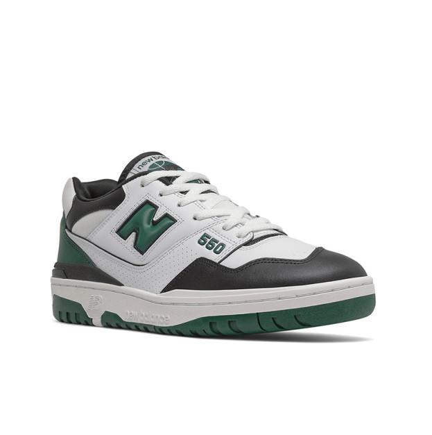 New Balance 550 White Green Black BB550LE1