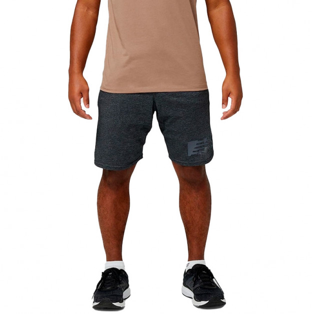 Шорти New Balance Heathertech Knit MS21073BKH