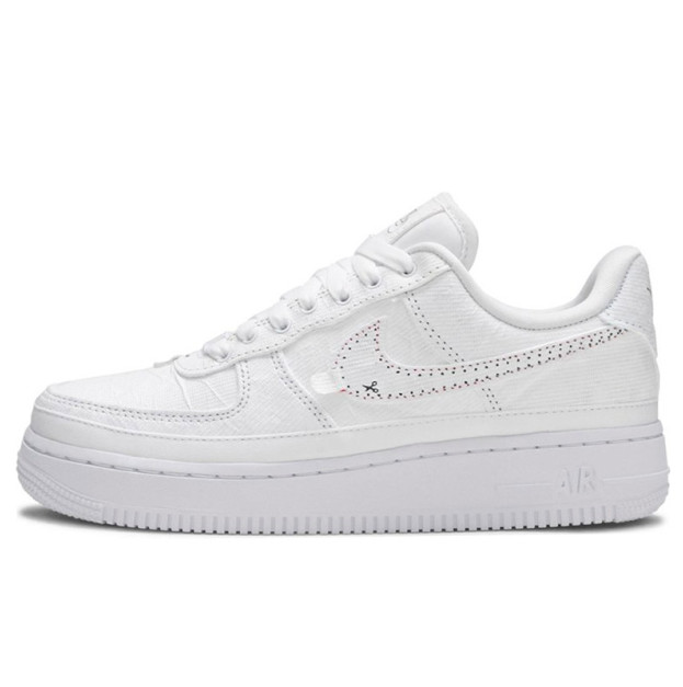 Nike Air Force 1 Low LX Tear Away Red Swoosh CJ1650-101