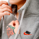 Кофта Nike CLUB DT HOODIE FZ BB DQ8384-064
