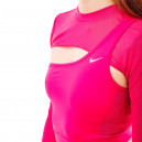 Топ з довгим рукавом Nike LS TOP CROPPED NVT FB5683-615