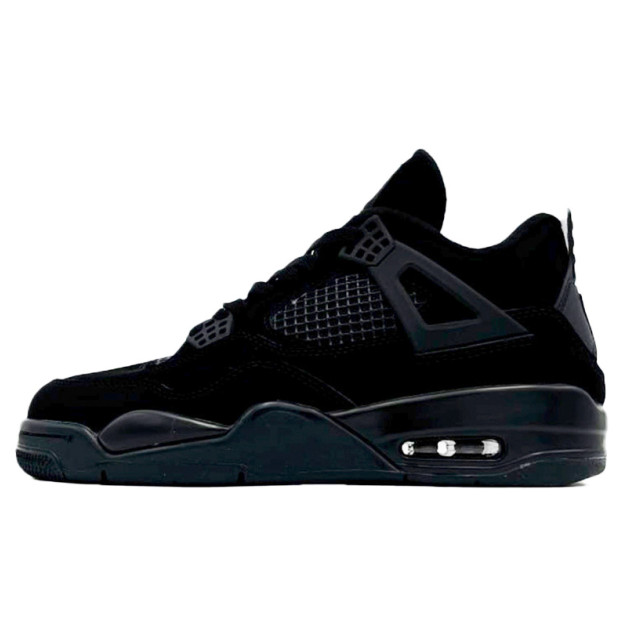 Jordan 4 Retro Total Black Winter С МЕХОМ