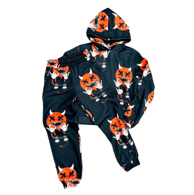 Дитячий костюм з флісом чортик