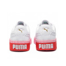 Puma White & Pink Cali Trainers 369155-02