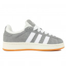Adidas Campus Light Grey White Winter С МЕХОМ